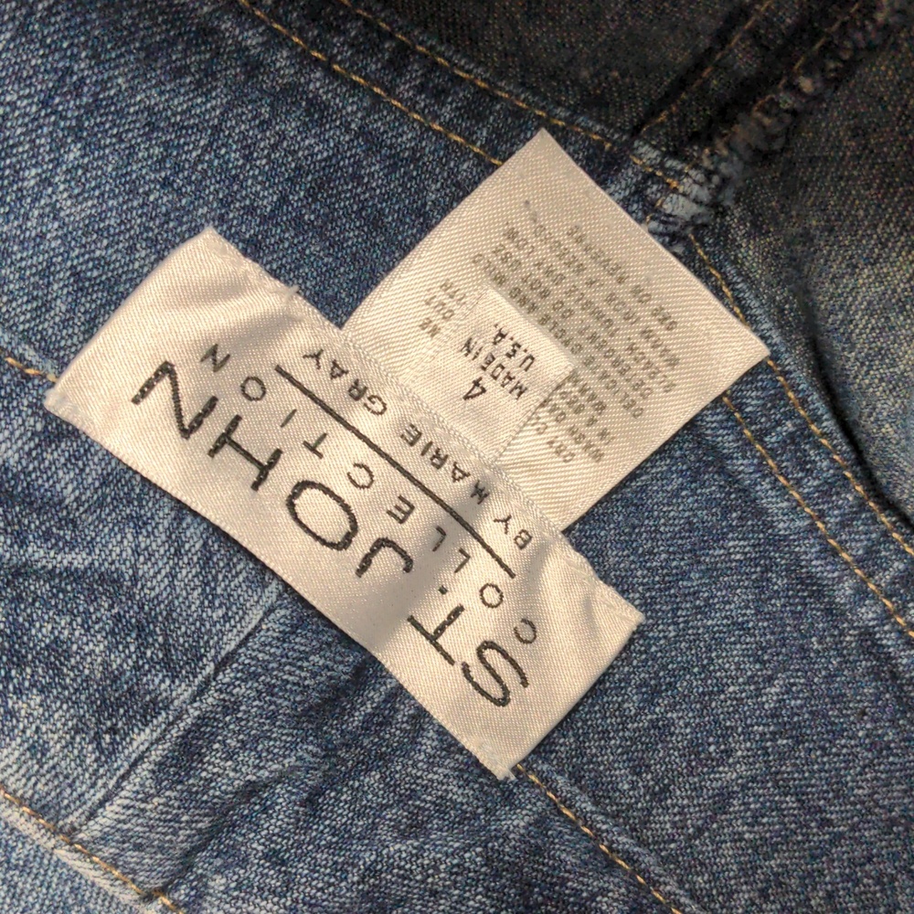 St John Collection Chevron Patchwork Straight Leg… - image 6